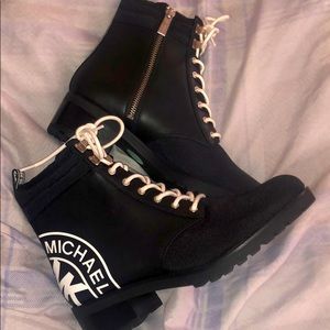 Women’s Michael Kors designer combat boots